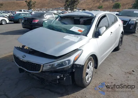 2017 Kia Forte Lx from USA, damaged, VIN 3KPFL4A72HE050695